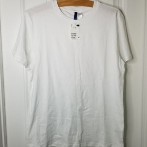 H&M White Medium T-Shirt